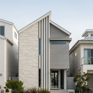 Beachfront Beauty with Geometric Glam