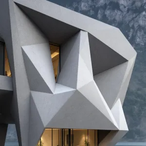 Abstract Geode Mansion