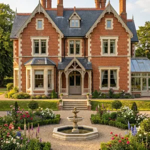 Ornate Edwardian Villa With Formal Parterres