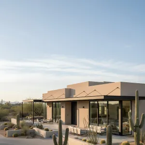 Sawtooth Shade Desert Villa