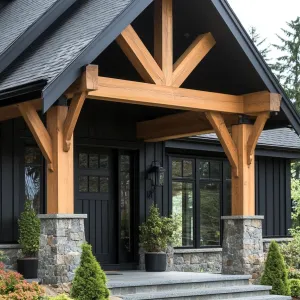 Beamed Beauty: A Modern Timber Tale