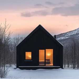 A Snowy Solitude Retreat