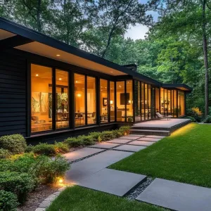 A Contemporary Haven Nestled in Nature