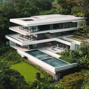Architectural Wonder Nestled in Nature