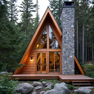 Triangular Timber Escape in the Pines