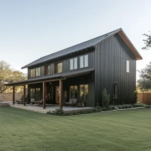 A Cozy Metal Barn Oasis