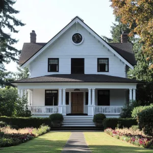 Stately Splendor in Whitewashed Glory