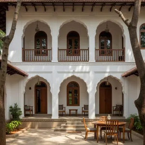 Preview of Sunlit Symphony: Courtyard Dreamscape