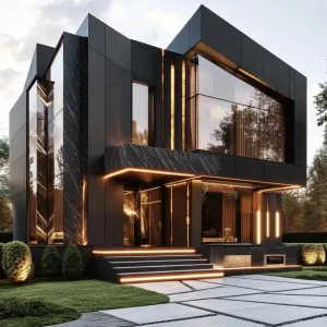 Preview of Black Marble Marvel in the Golden Hour