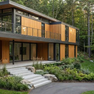Forestline Cedar Glass Vista House
