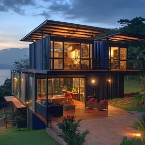 Tropical Container Retreat