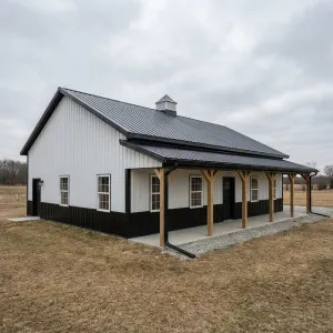 Two-Tone Porchline Barnhouse