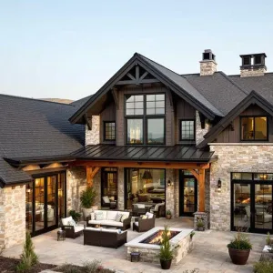 Gabled Enchantment with Patio Bliss