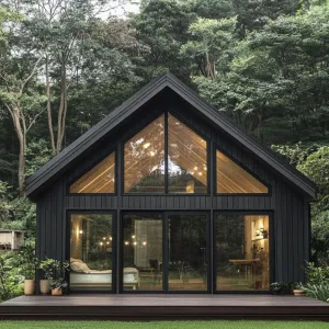 Woodland Hideaway: The Glassy Gable