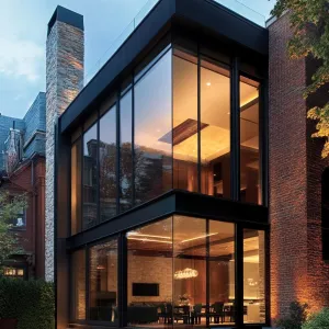 Corner Glass Windows