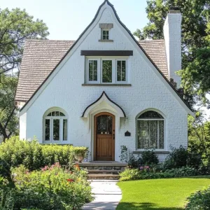 Preview of Quirky White Cottage with Arched Appeal