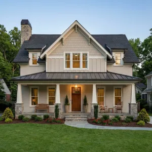 Front Porch Gablecrest Craftsman Cottage