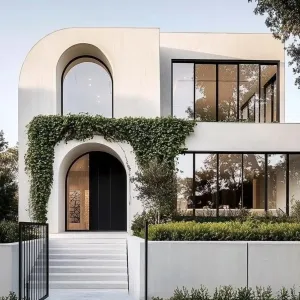 Modern Minimalist Marvel: Embracing Elegance with Arches