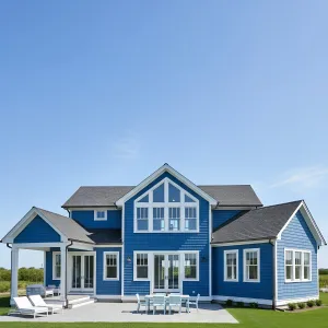 Coastal Azure Gable Retreat