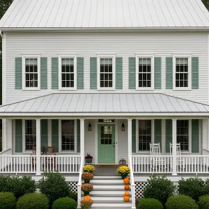 Colorful Country Porch Symphony