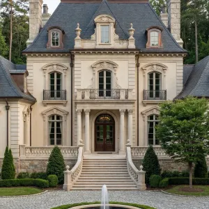 Fountain Court French Revival Estate