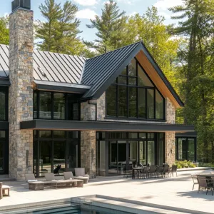 Paradise Found: A Stone and Glass Oasis