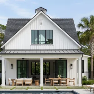 Rustic Relaxation by the Splash