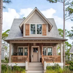 A Cozy Cabin Amidst Tall Pines