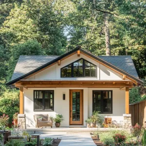 Tiny Paradise with a Porch Swing