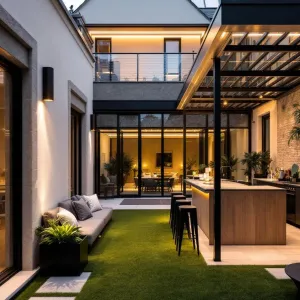 Preview of Contemporary Courtyard Chic