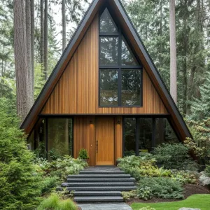 Triangular Tepee: A Rustic Respite