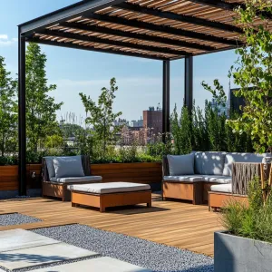 Chic Urban Getaway: A Rooftop Retreat