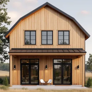 Barnyard Elegance: A Modern Marvel
