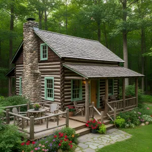 Charming Rustic Woodland Retreat