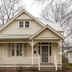 Elegant Whimsy: A Creamy Victorian Escape