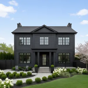 The Charcoal Chateau: A Suburban Masterpiece