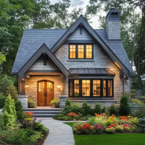 A Storybook Cottage with Stone Panache
