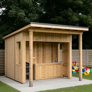 Timber Toasting Temple: The Grill Escape