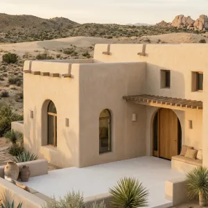 Desert Courtyard Adobe Retreat