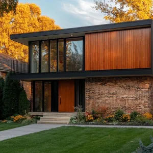 Brick or Wooden Accents