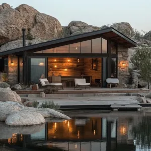 Rocky Lakeside Refuge