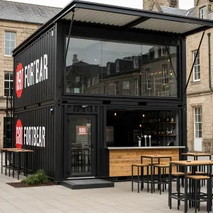 Boxy Brews & Views: The Steel Sip Spot