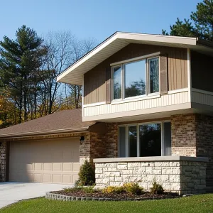 Split Level Magic: The Cozy Brick Wonder