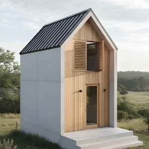 Chic A-Frame Gem on the Prairie