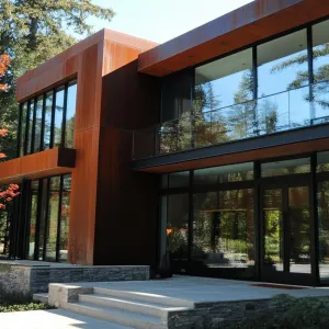 Copper Clad Chic: Forestside Retreat
