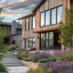 Sunset Serenity at the Mountain Mansion