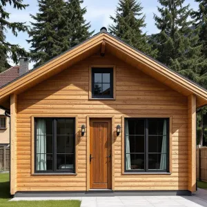 Rustic Gem: Petite Chalet Oasis