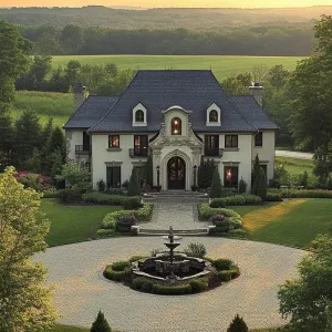 Majestic Manor of Morning Light