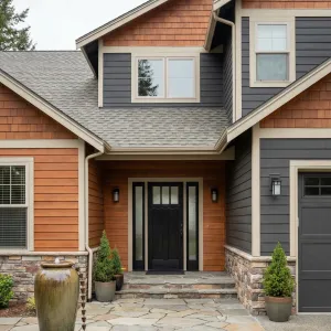 Craftsman Shiplap Stonewalk Welcome House