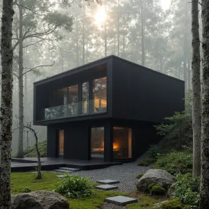 Architectural Poetry: A Mist-Enveloped Masterpiece